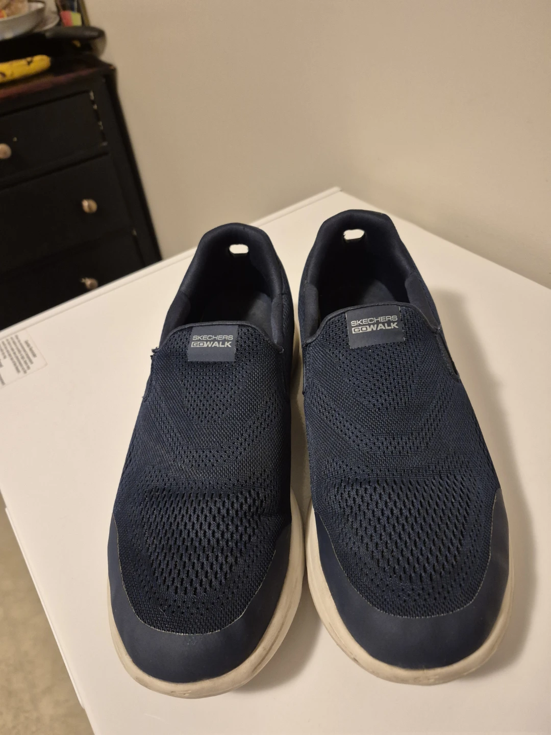 Skechers Go Walk Ultra Go Men's9 Navy Slip-on Shoes ⚽️ - photo 5