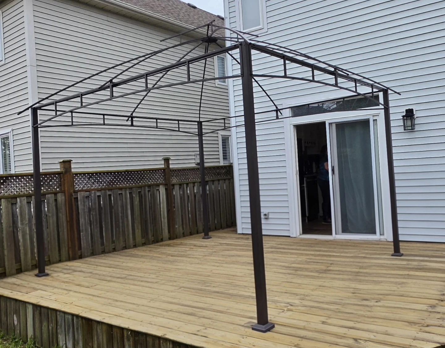Two-Tiered Metal Gazebo Frame (10x10)