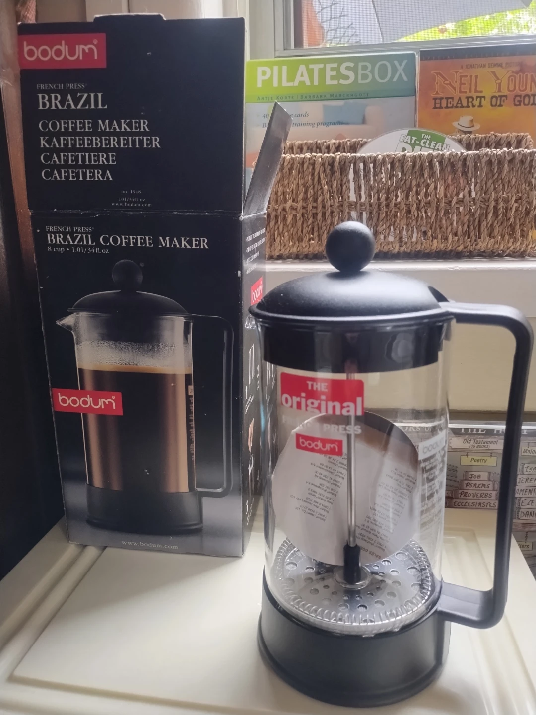 Bodum Brazil French Press 8 cup NEW
