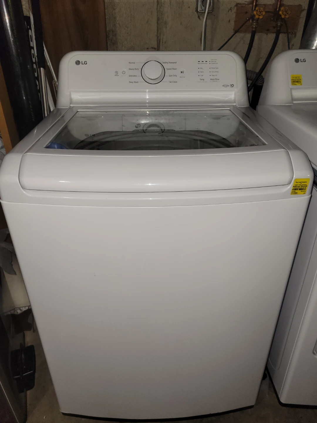 LG Top Load Washer