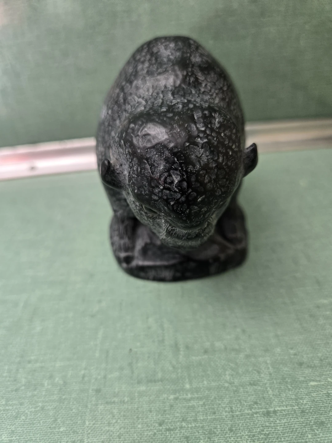 Vintage Bison Soapstone Figurine by AARKTIK - photo 2