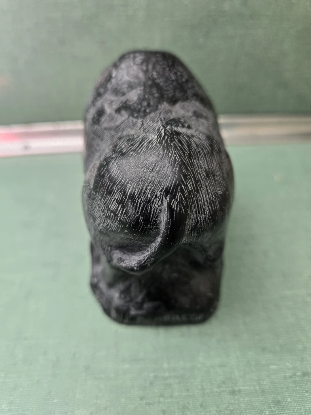 Vintage Bison Soapstone Figurine by AARKTIK - photo 4