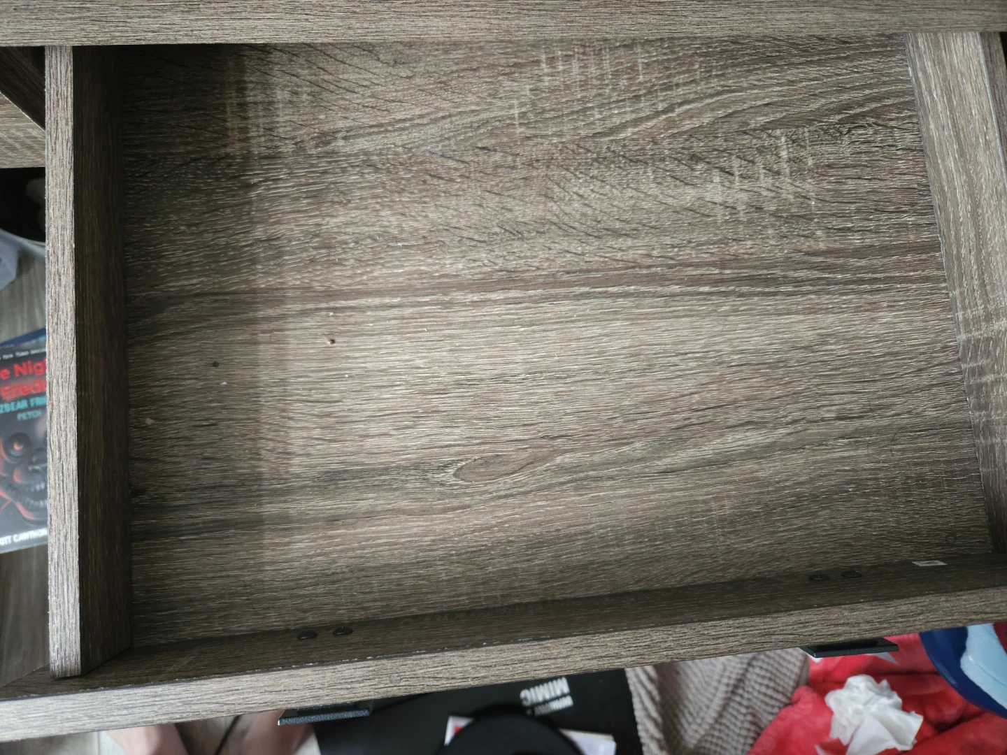 🌸 Rustic Wood Computer Desk with Storage Drawers(NEED GONE) - photo 4