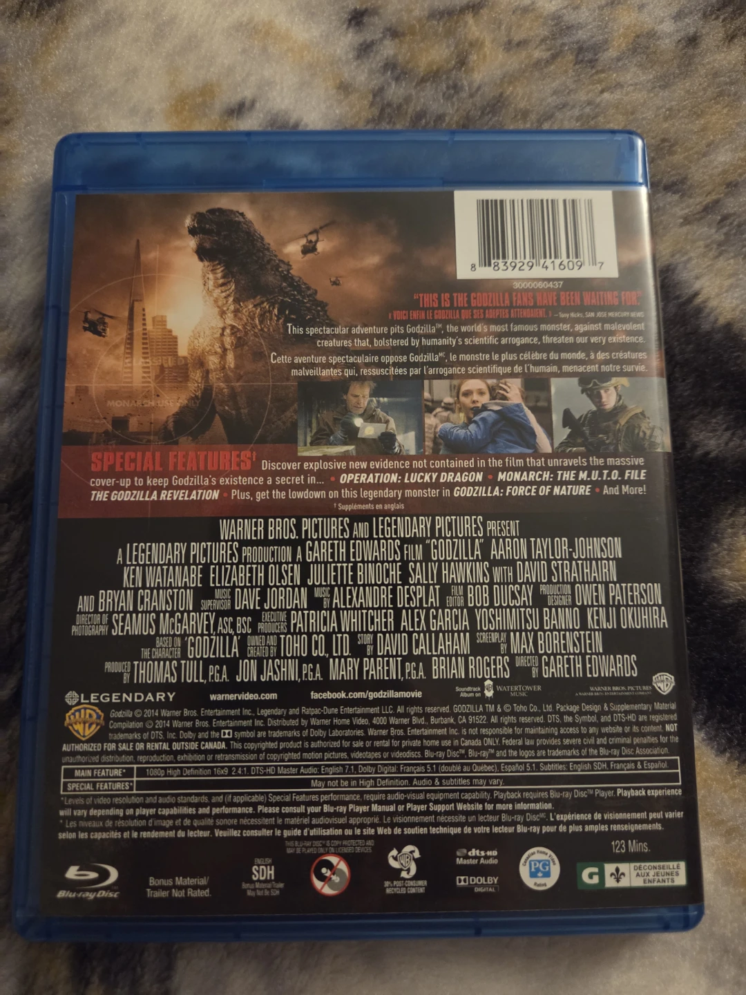 Godzilla Blu-ray - photo 2