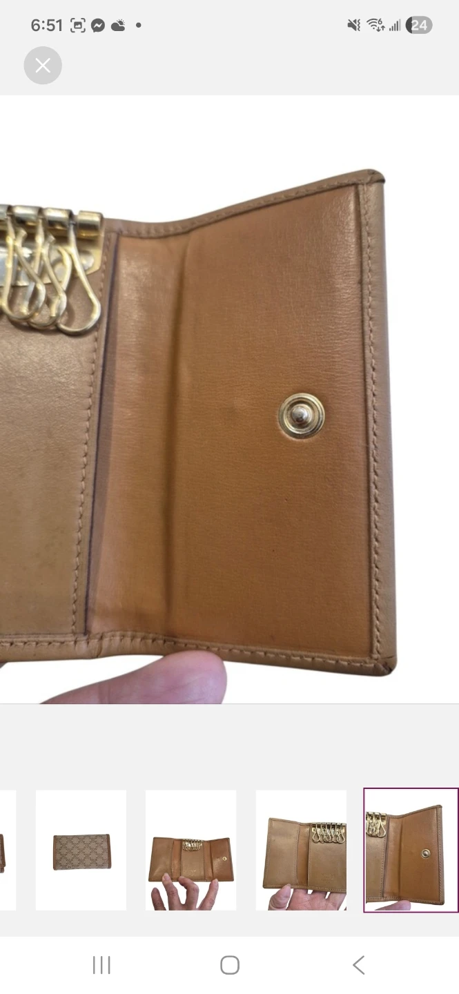 Celine Macadam 6-Key Holder Case - photo 5