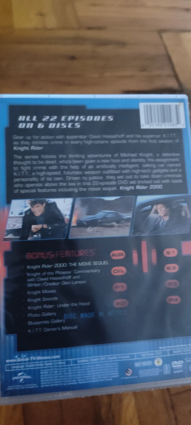 Knight Rider Season One DVD Set - photo 2