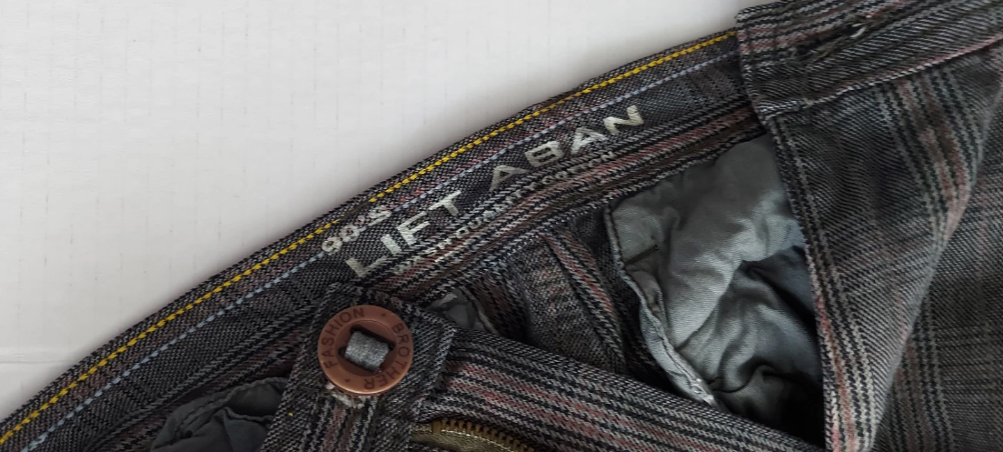 LIFT ABAN Plaid Cargo Pants size 32/34 - photo 3