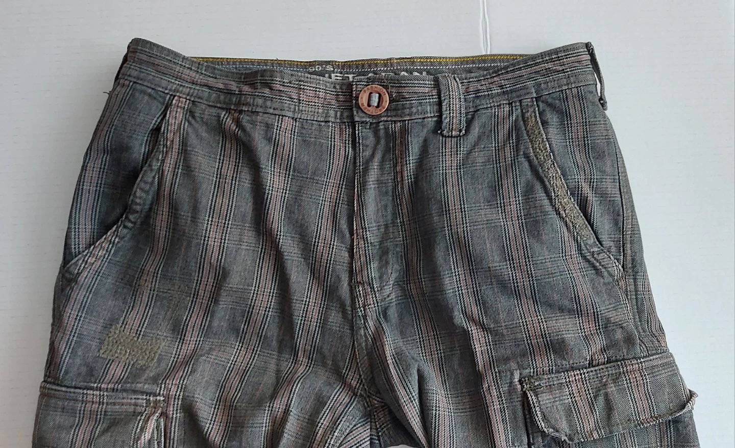 LIFT ABAN Plaid Cargo Pants size 32/34 - photo 4
