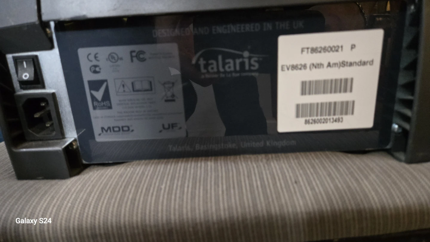 Talaris EV8626 (Nth Am)Standard Currency Counter - photo 3