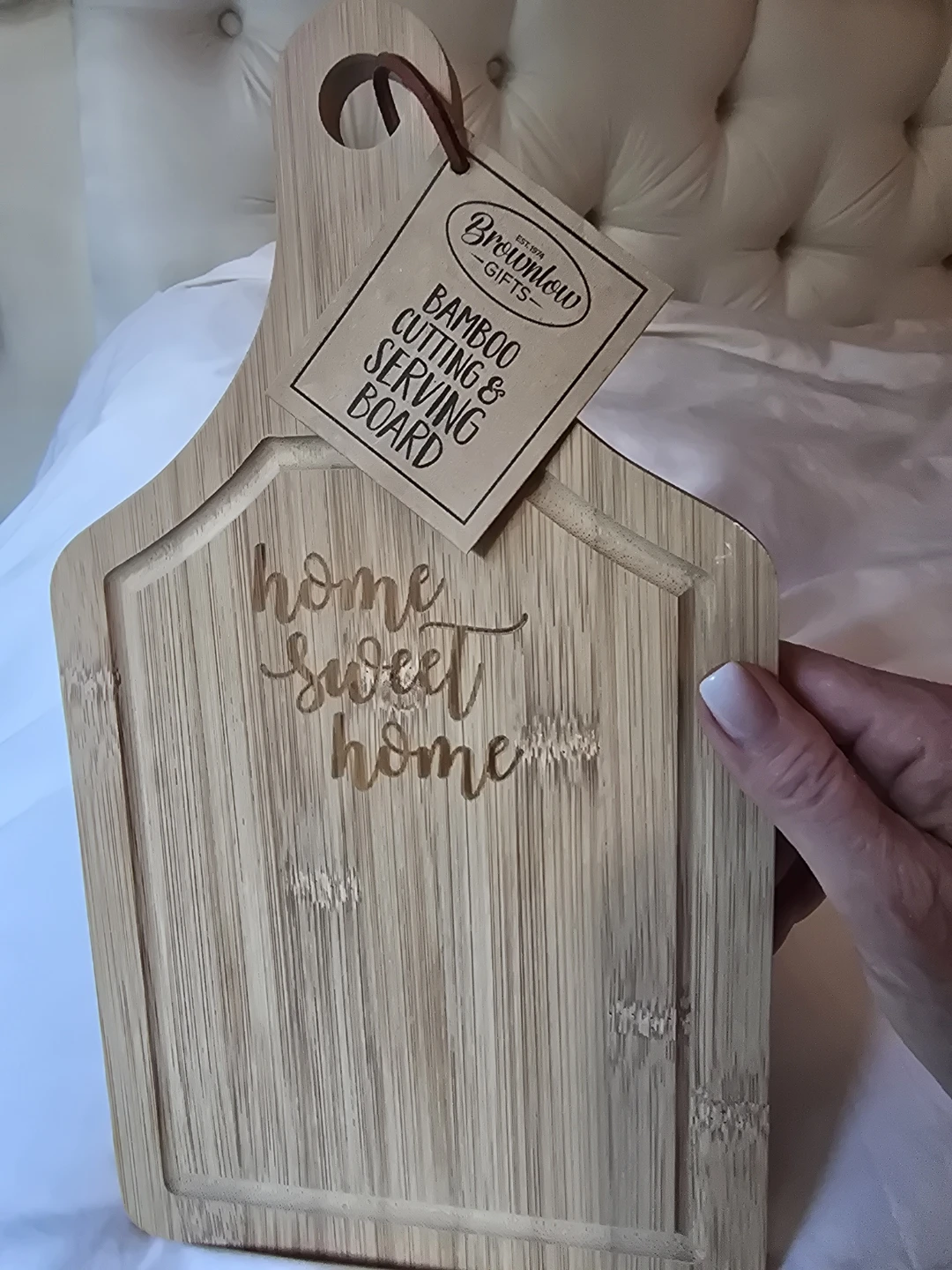 ⚽ Bamboo Cutting & Serving Board