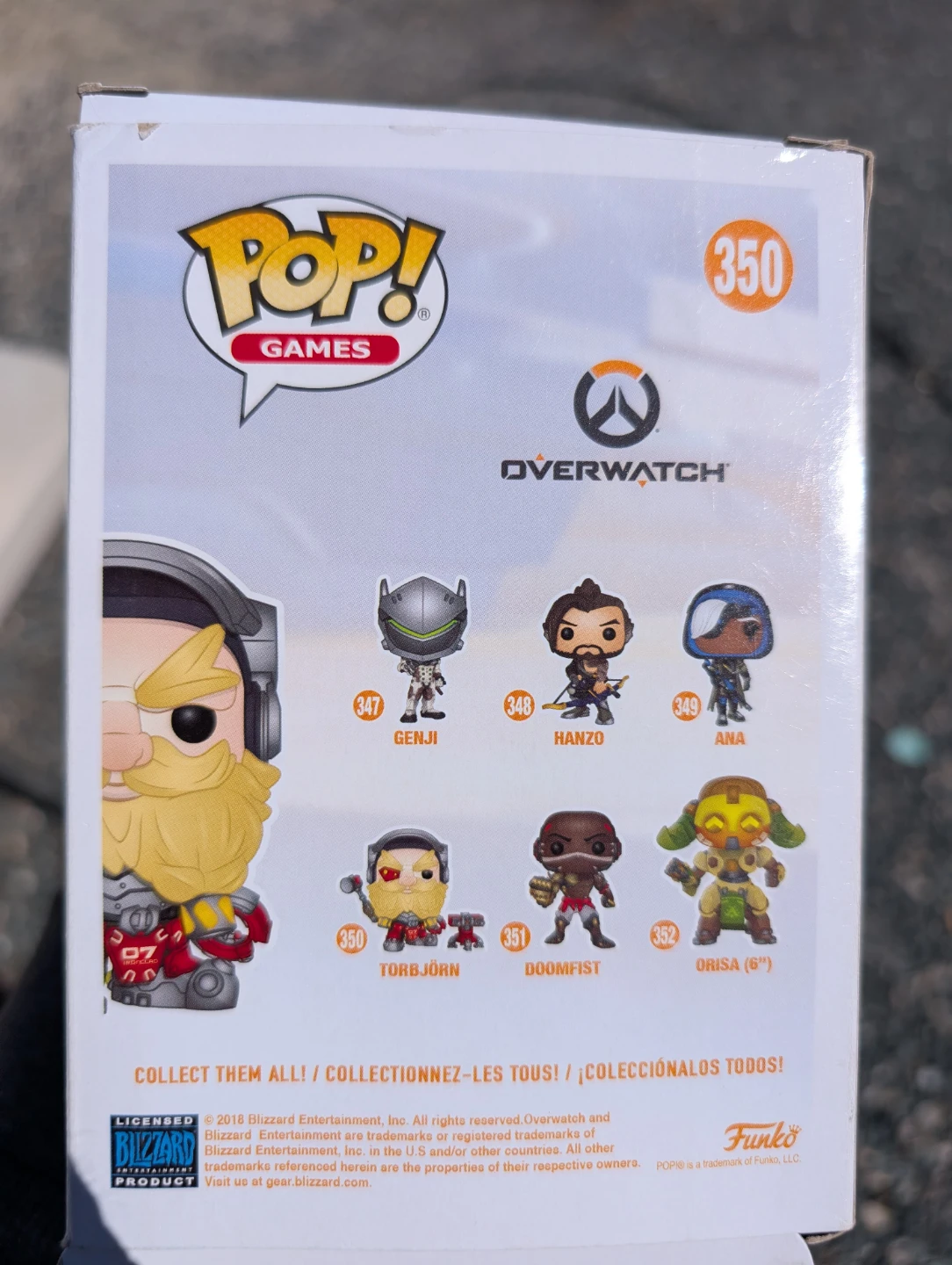 Funko Pop! Overwatch Torbjörn 350 Vinyl Figure - photo 2