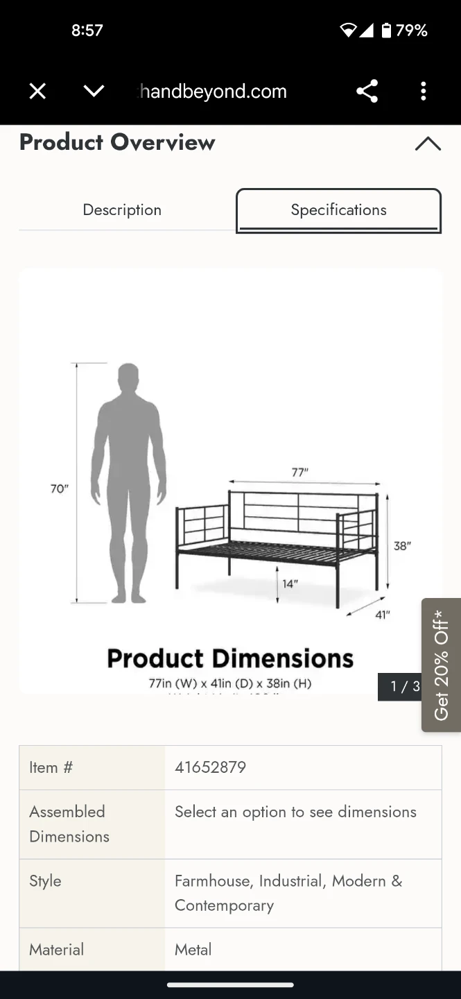 Daybed - photo 3