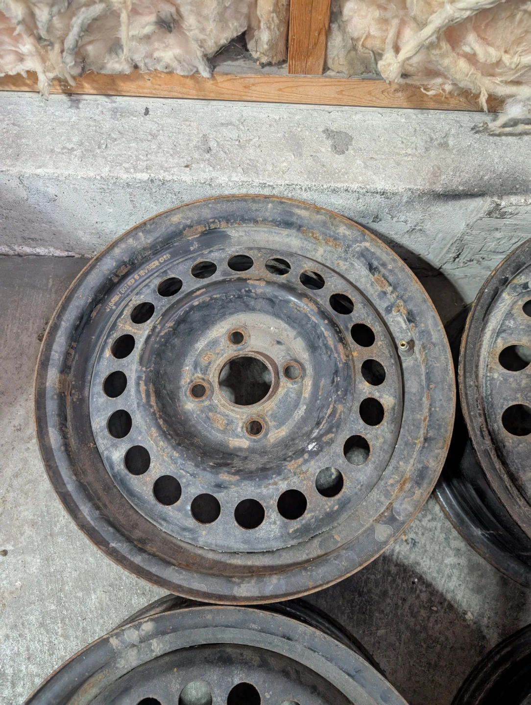 (4)-15 inch 4x100 Steel Rims - photo 4