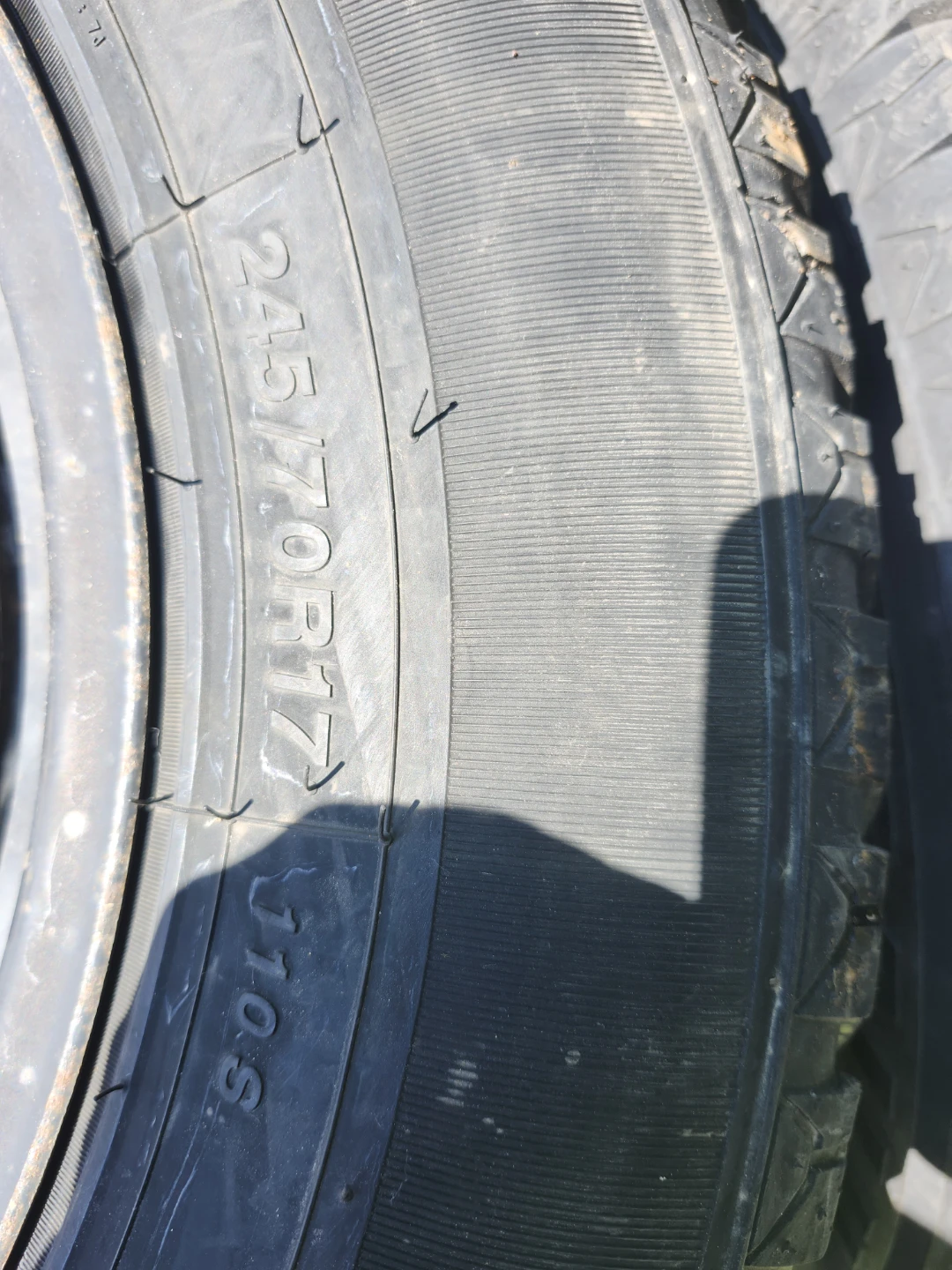 Four Winter Tires with Rims 245/70R17 - photo 2