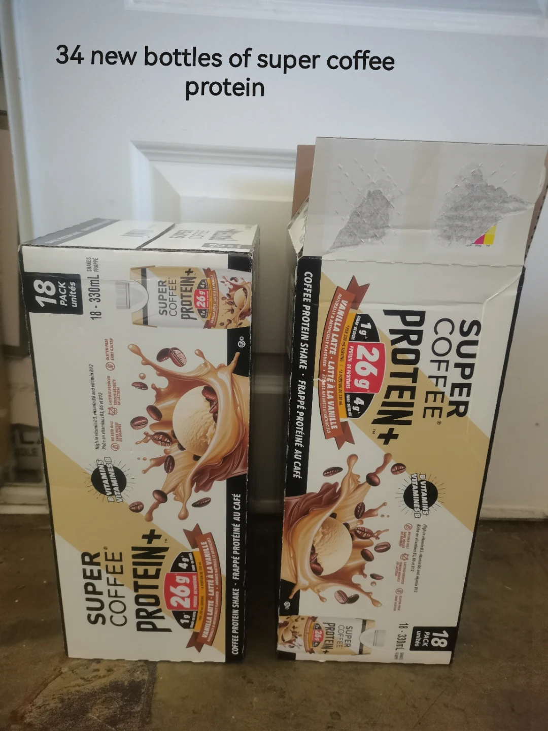 Super Coffee Protein Vanilla Latte 26g