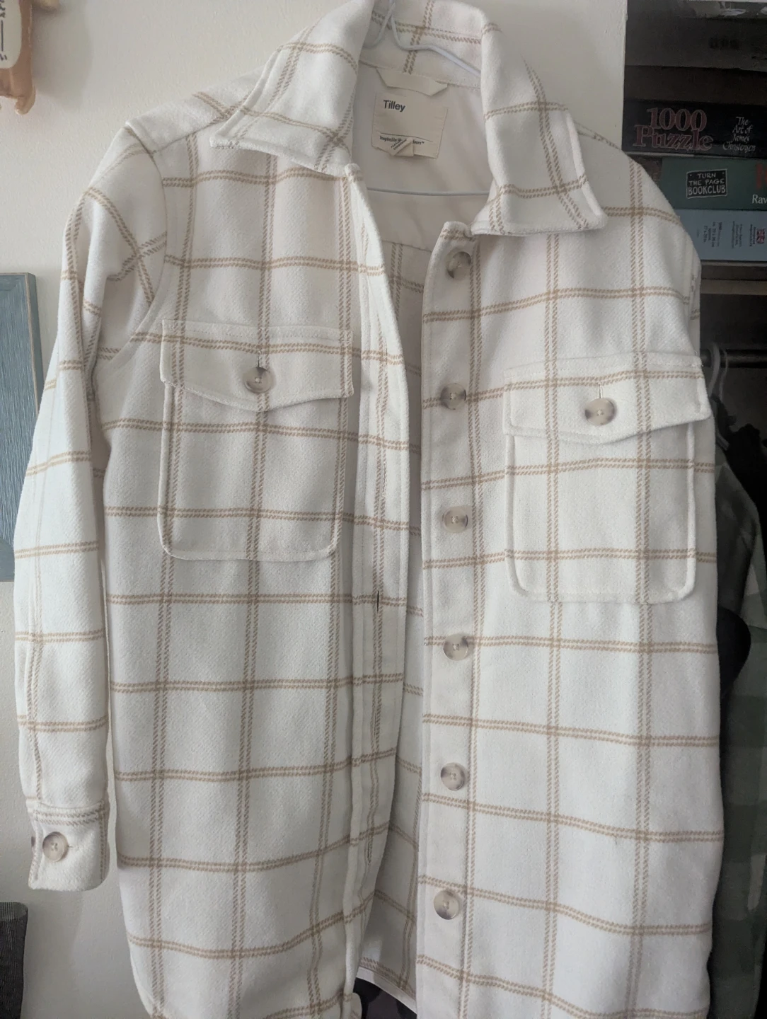 Tilley Plaid Shacket Jacket XS/TP