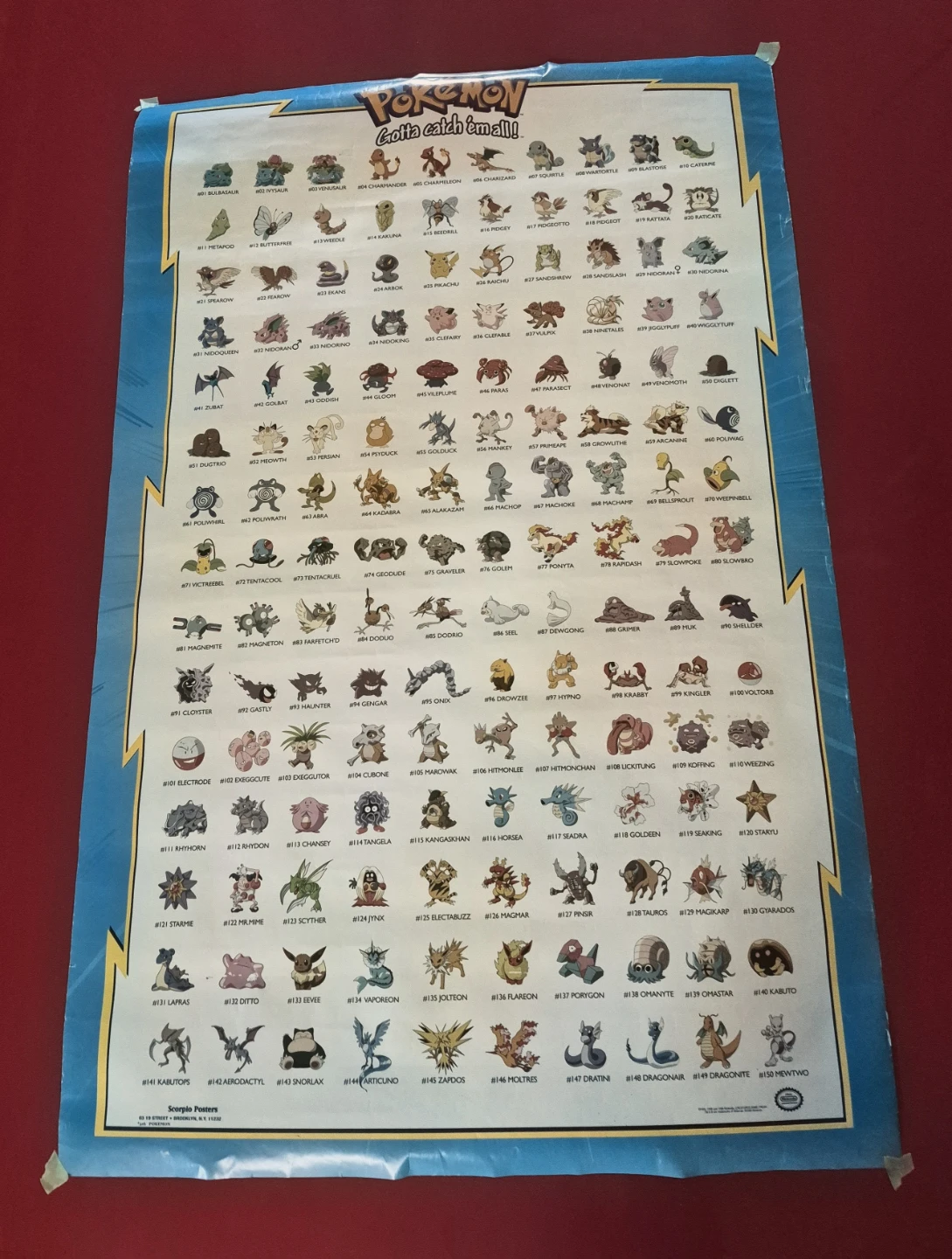 Pokemon Gotta Catch 'Em All! 1998 Poster