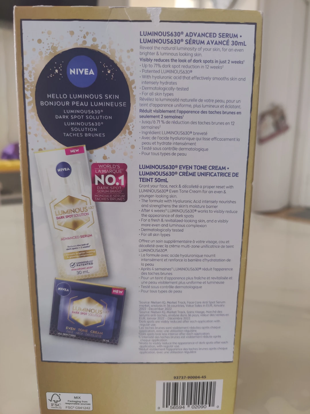 NIVEA Luminous630 Cream Set - photo 2