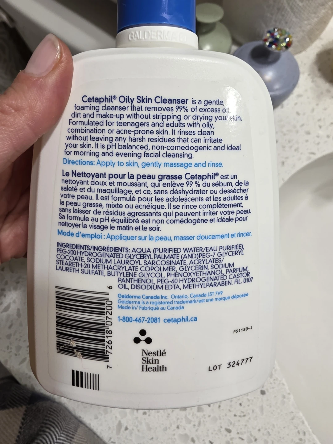 Cetaphil Oily Skin Cleanser - 500 mL - photo 2