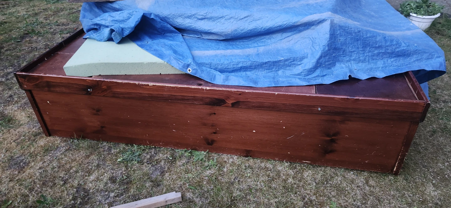 Wooden Storage Box with Lid