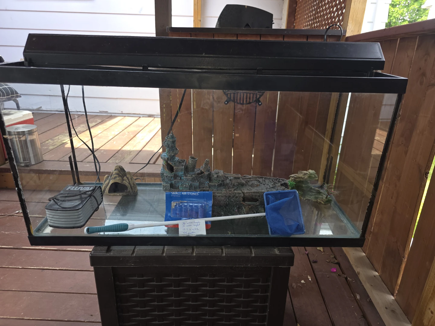 Aquarium Tank with Accessories