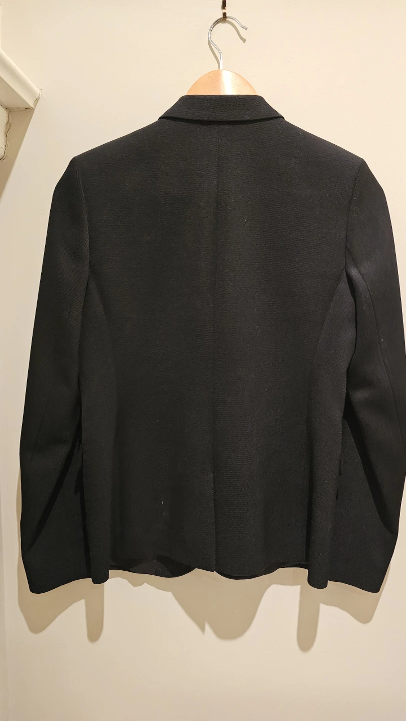 Theory Black Blazer Size 0 - photo 4