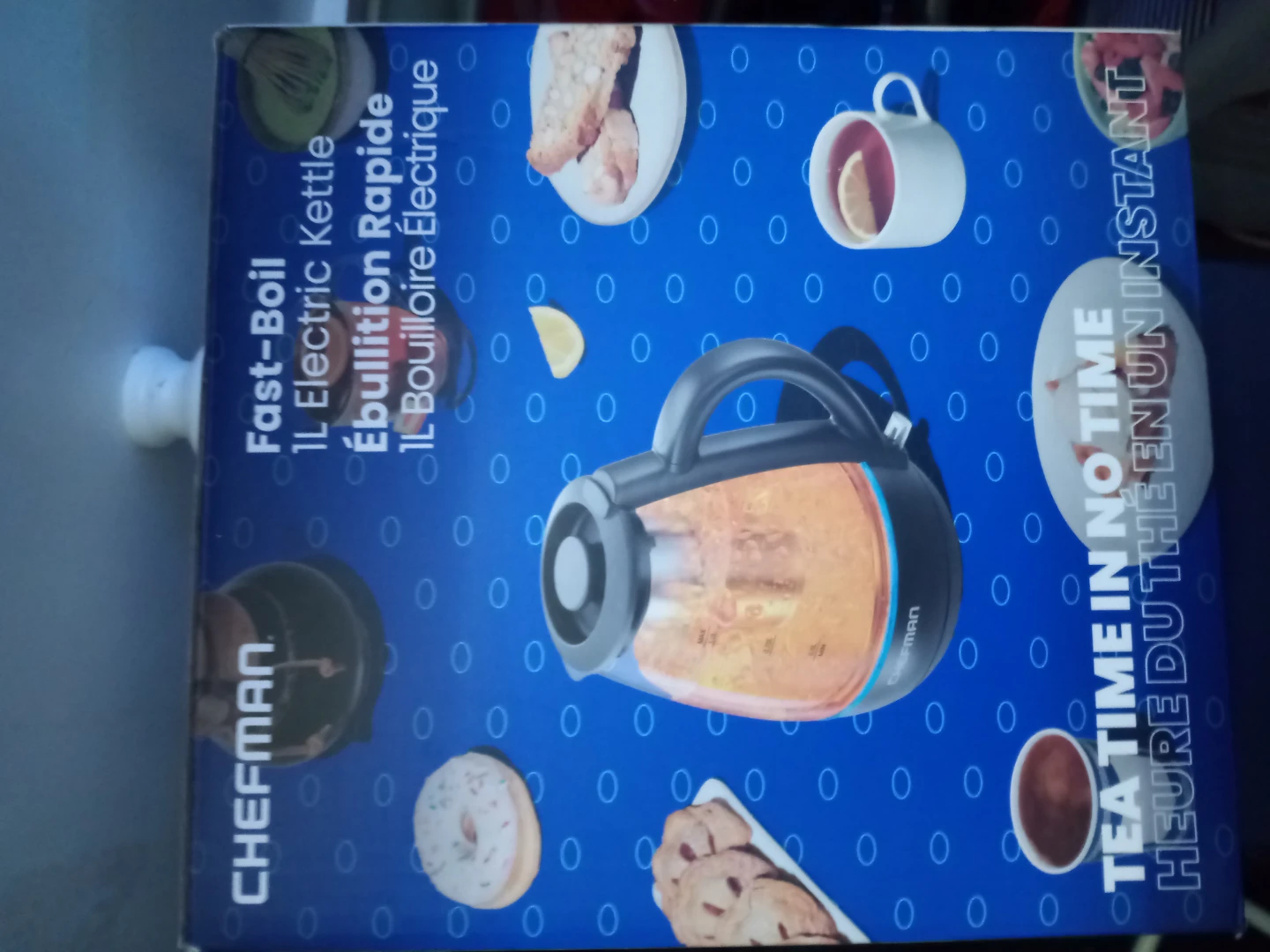 Chefman Fast-Boil 1L Electric Kettle - photo 2