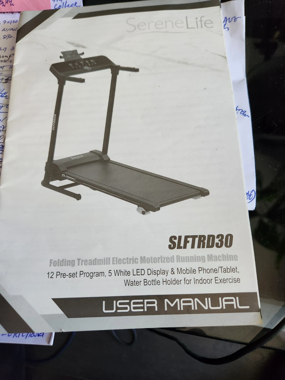 SereneLife SLFTRD30 Folding Treadmill