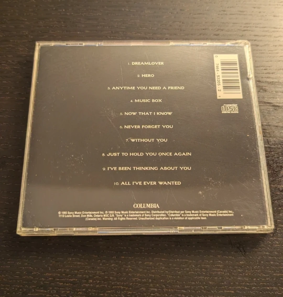 Mariah Carey Music Box CD - photo 2