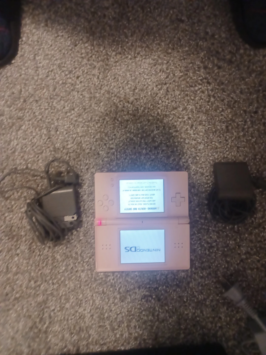 Nintendo DS Lite Pink with Charger and Games - photo 5