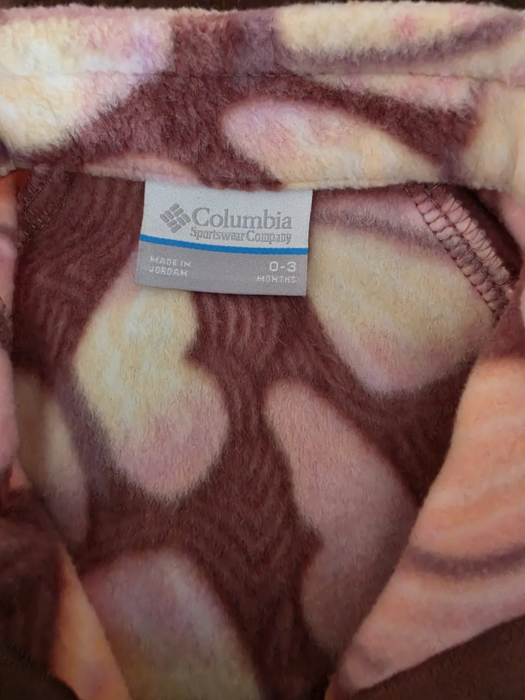 Columbia Baby Fleece Snowsuit 0-3 Months