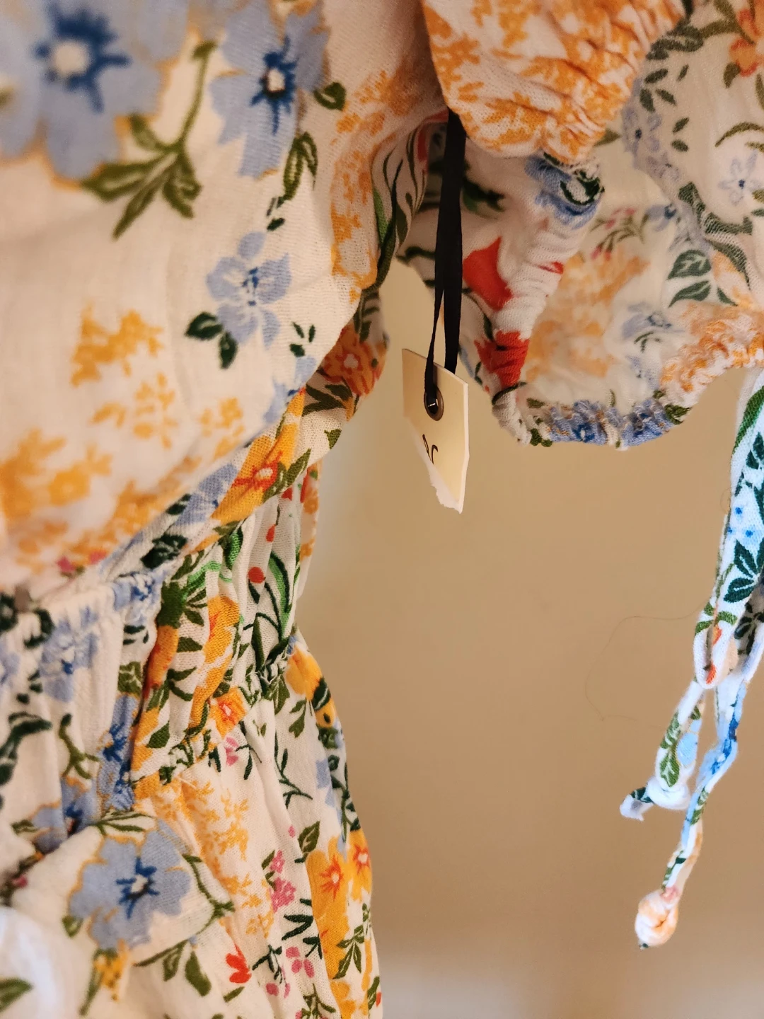 Floral Print Midi Dress NEW with tags size XL - photo 2