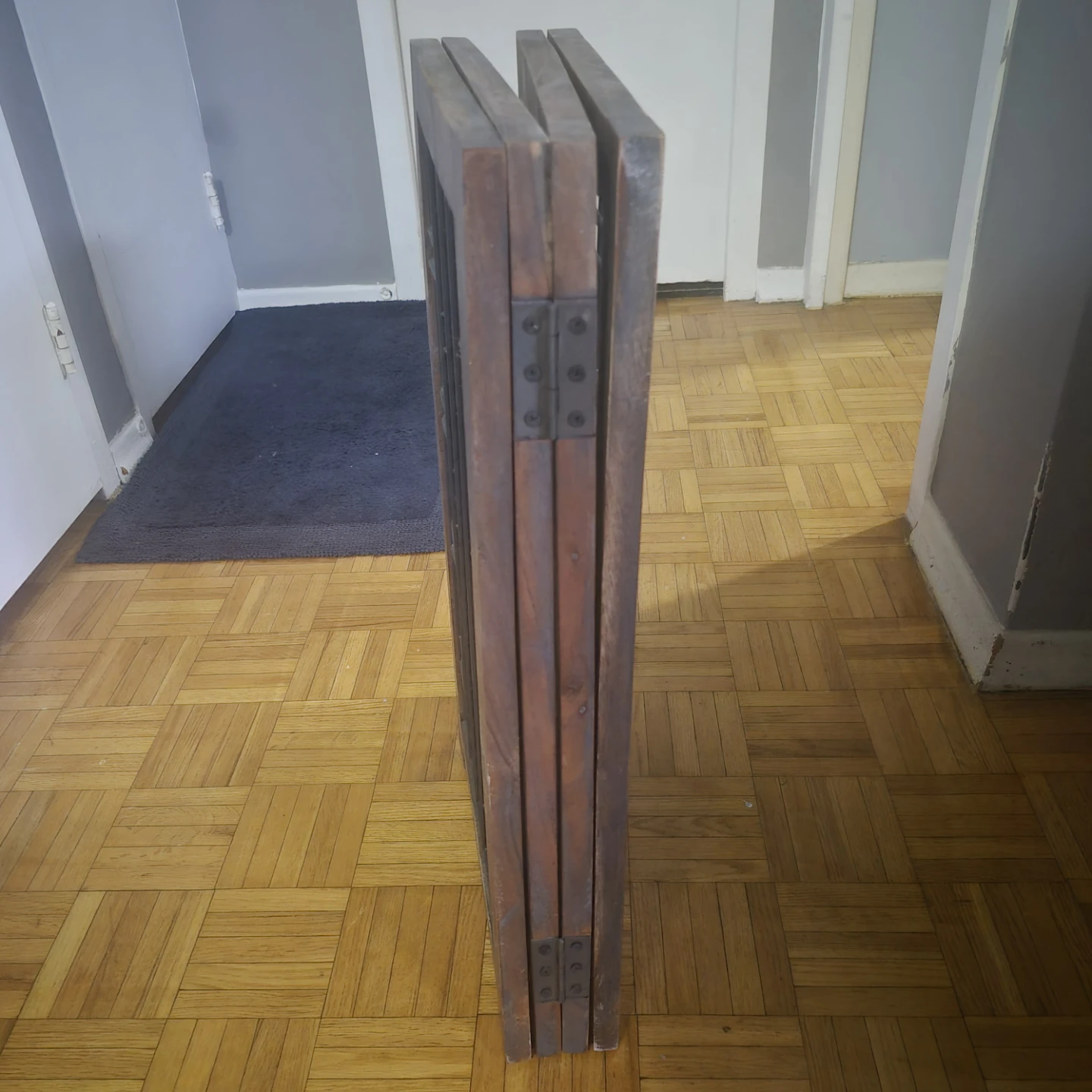 Foldable Wooden Pet Gate (4-Panel) - photo 3