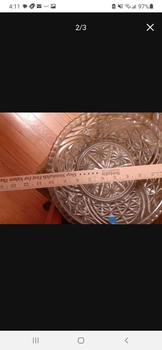 Vintage Anchor Hocking serving bowl - photo 2