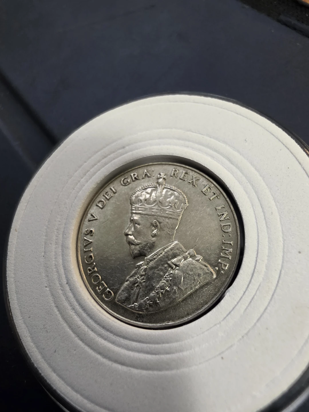 1928 mint state Canadian nickel - photo 4