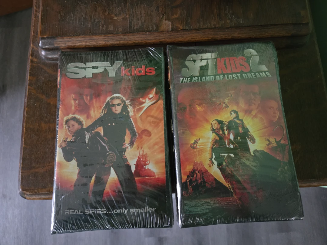 Spy Kids & Spy Kids 2 VHS Movies