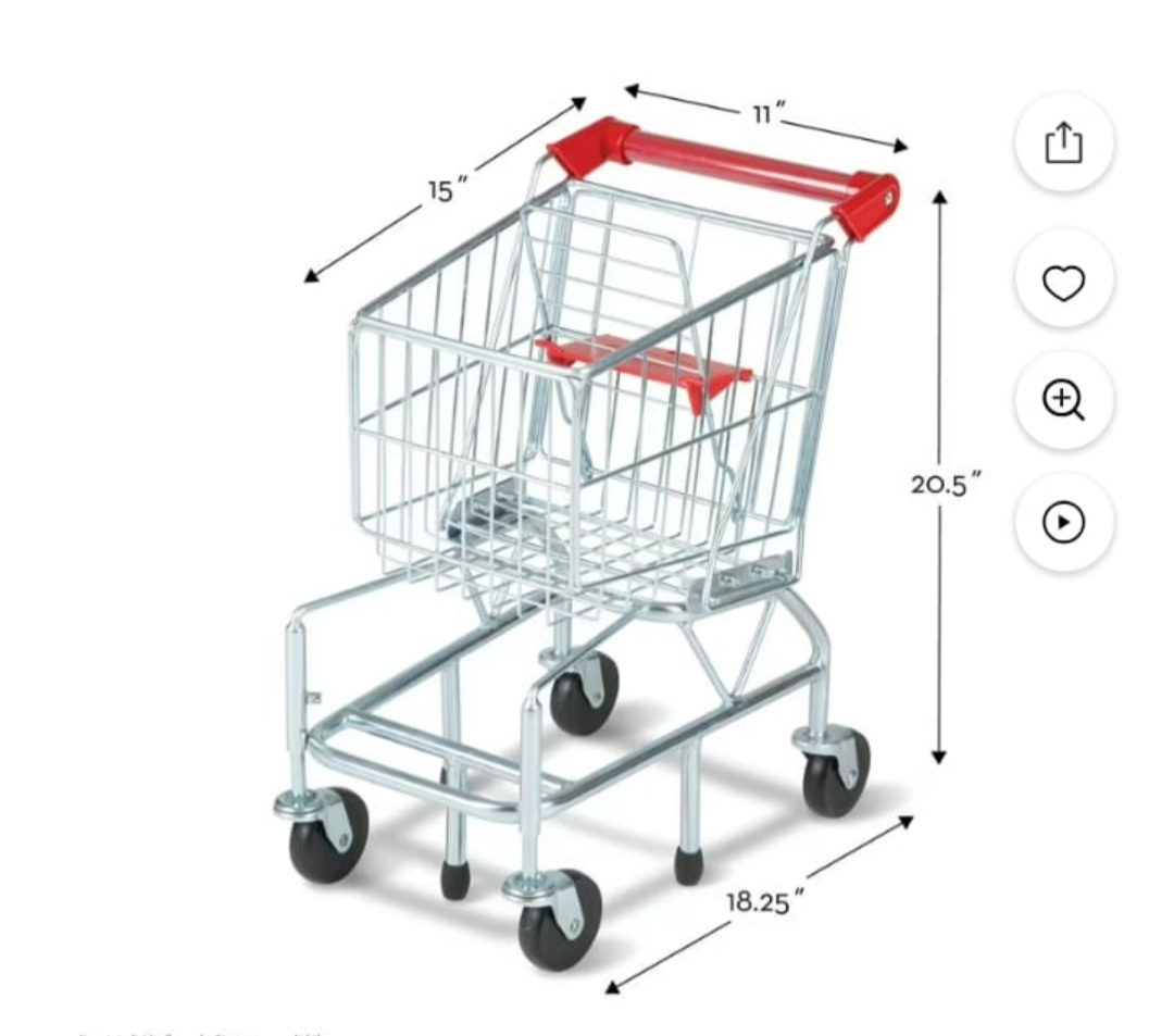 Kids Toy Shopping Cart - photo 3