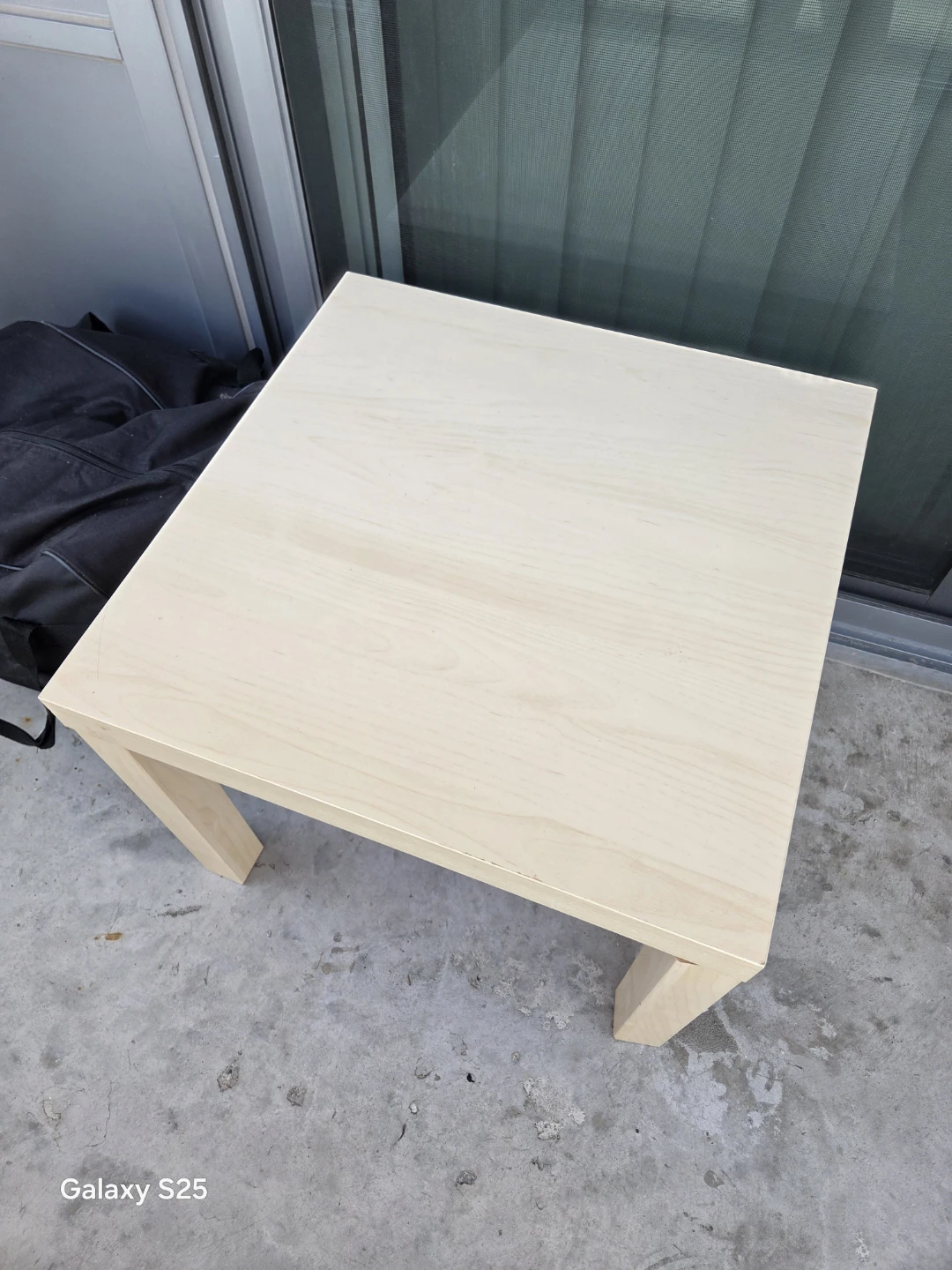 Light Wood Side Table