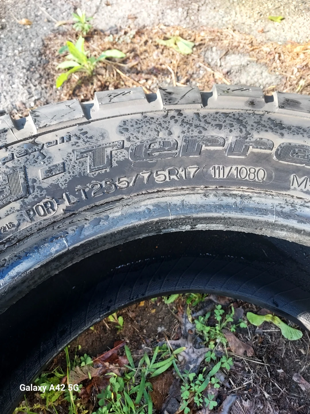 LT255/75R17 BF GOODRICH  All Terrain Tire - photo 3