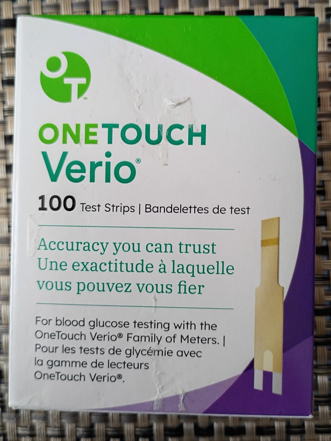 OneTouch Verio 100 Test Strips
