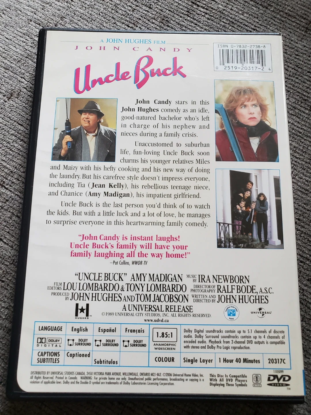 Uncle Buck DVD ⚽ - photo 2