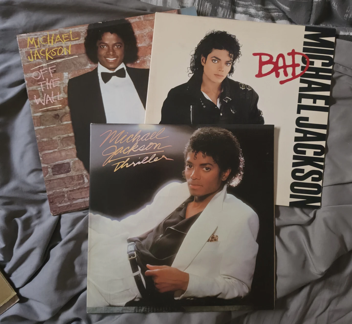 Michael Jackson Vinyl Record Collection