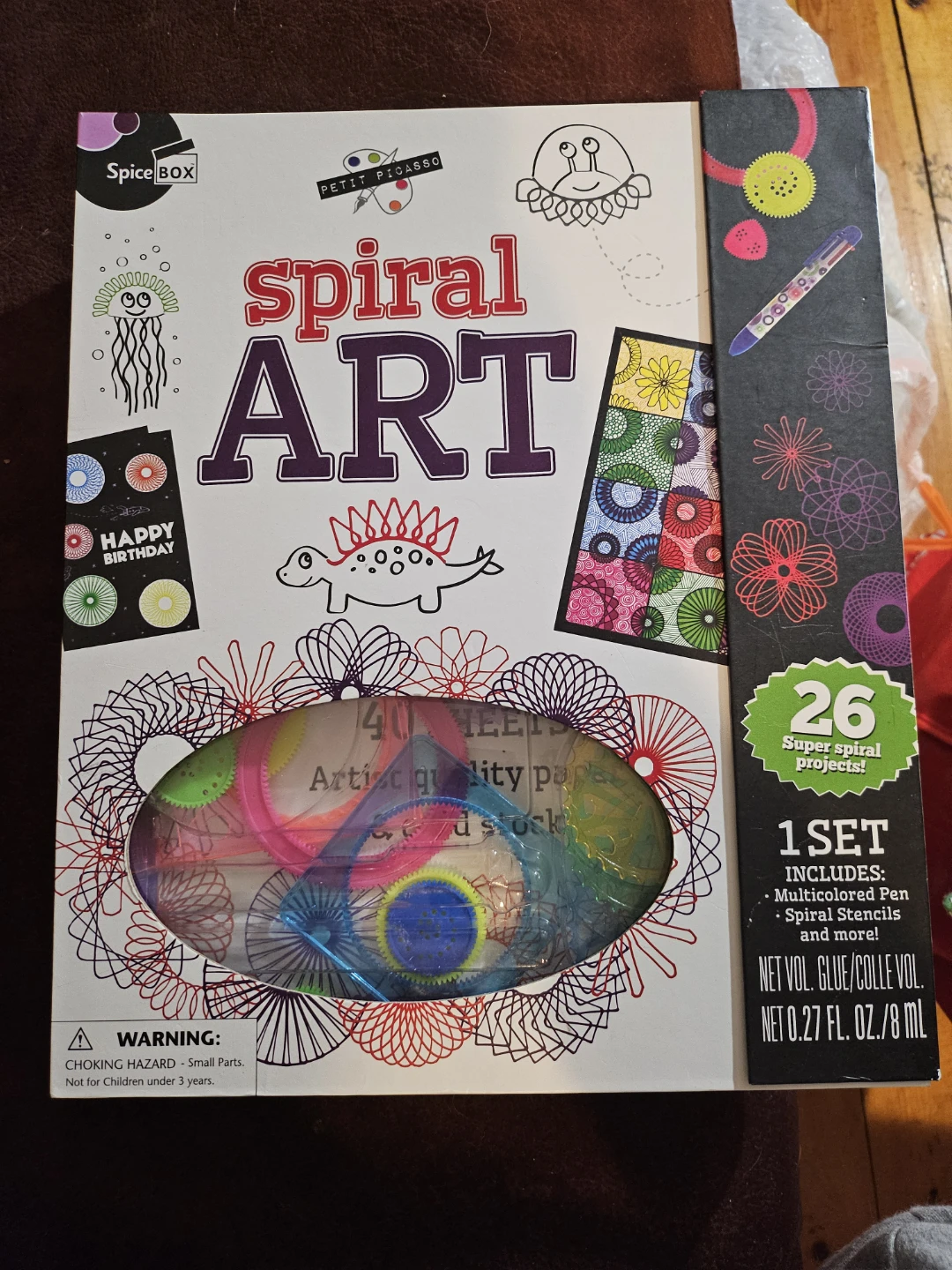 Spice Box Spiral Art Kit