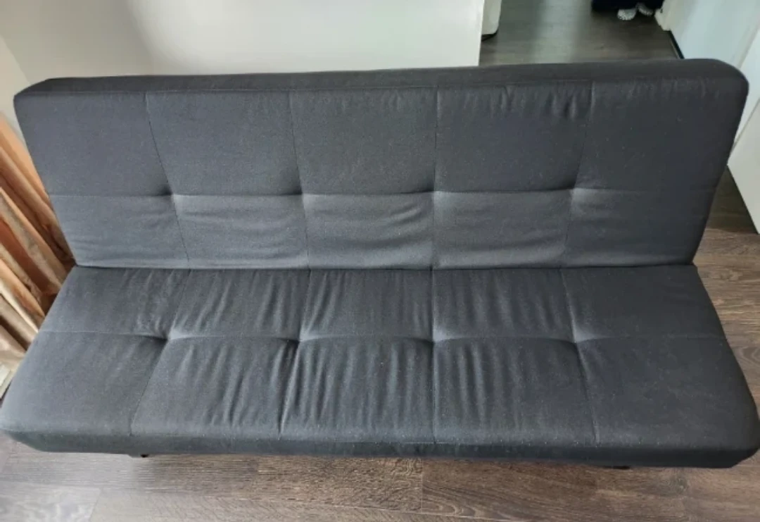 Today (IKEA) Black Futon Sofa - photo 3
