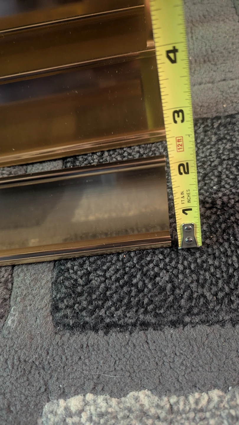 " x 10" Aluminum Desk Name Plate Holder - photo 3