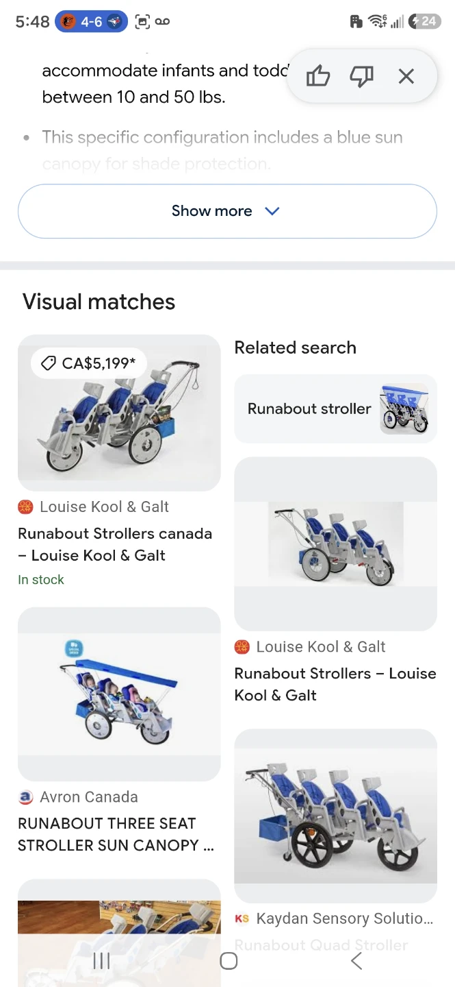 Louise & Galt Runabout Stroller