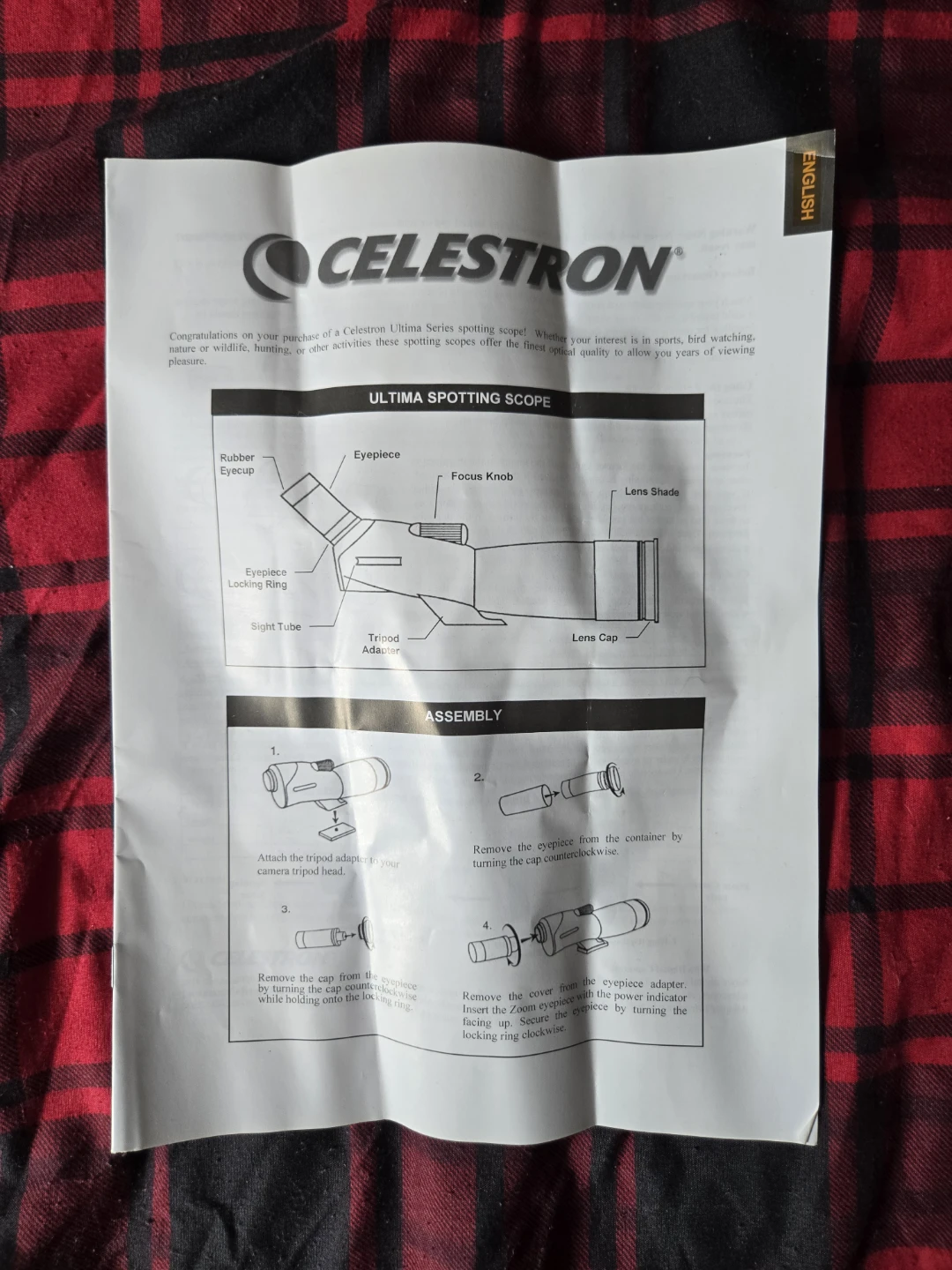 Celestron Ultima 80 Spotting Scope - photo 5