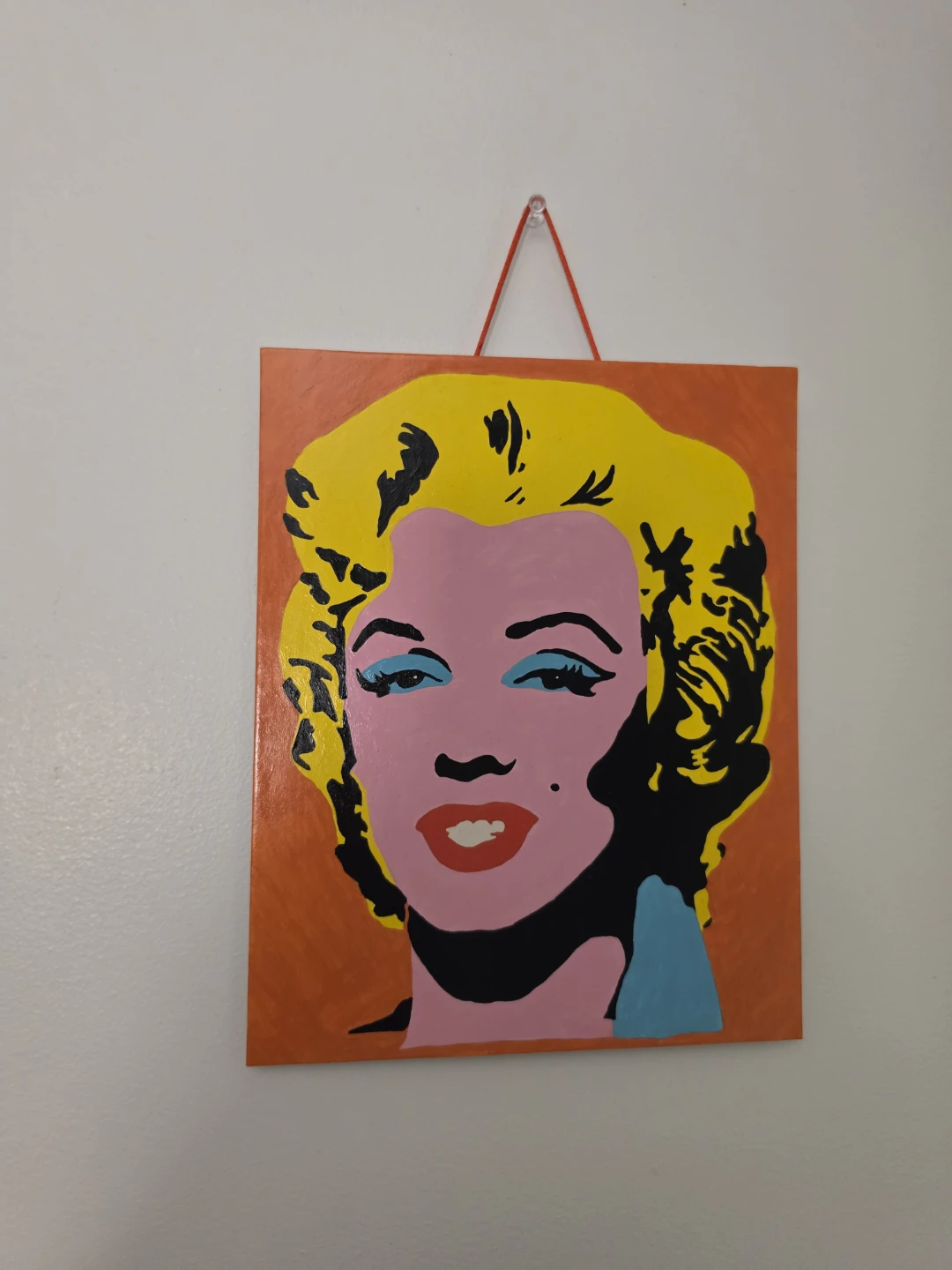 Handpainted Marilyn Monroe / Warhol painting