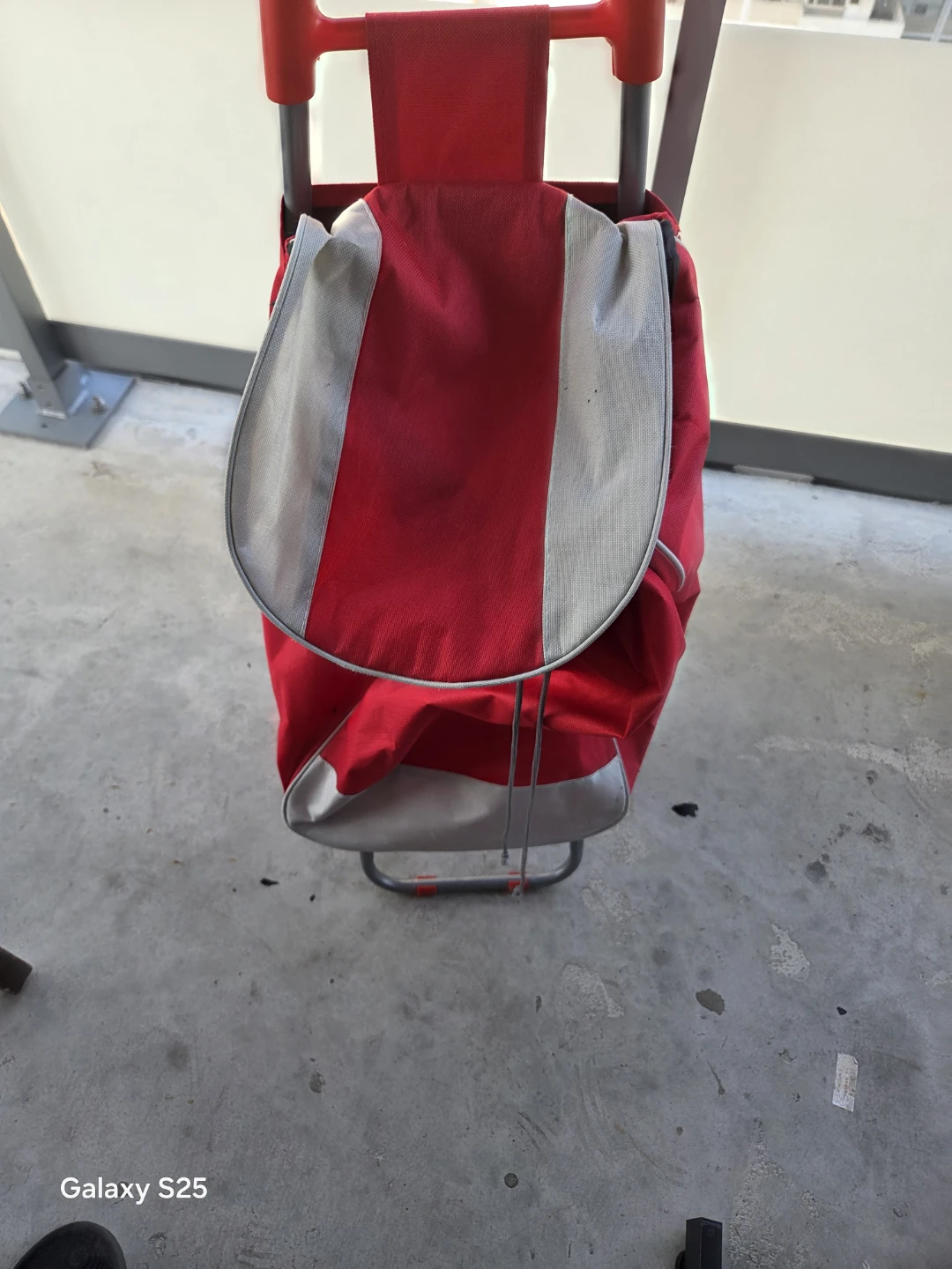 Red Shopping Cart Trolley Bag - photo 4