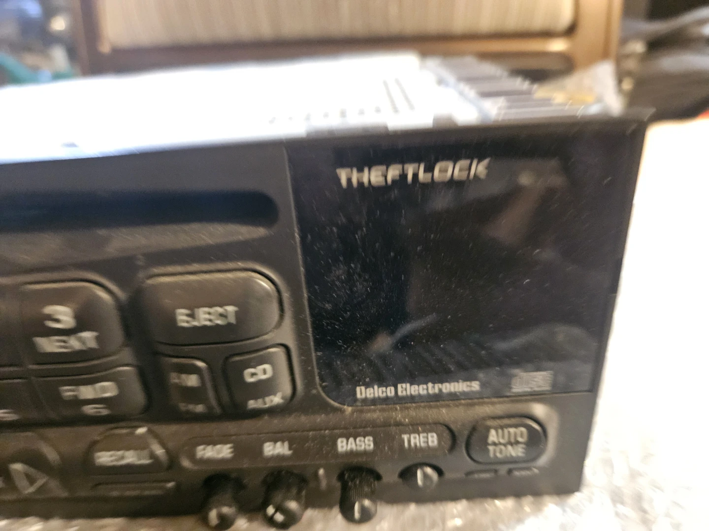 Delco Electronics Theftlock Car Stereo - photo 3